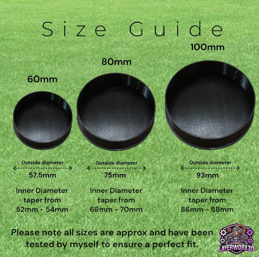 Blank End Cap for 60/80/100mm Perforated Land Drain Pipe - Layerworx3d