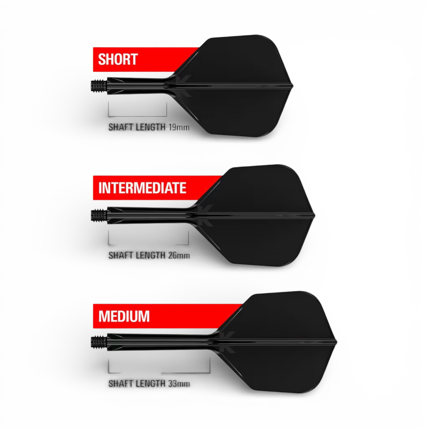 Custom Target K-Flex flights - Layerworx3d