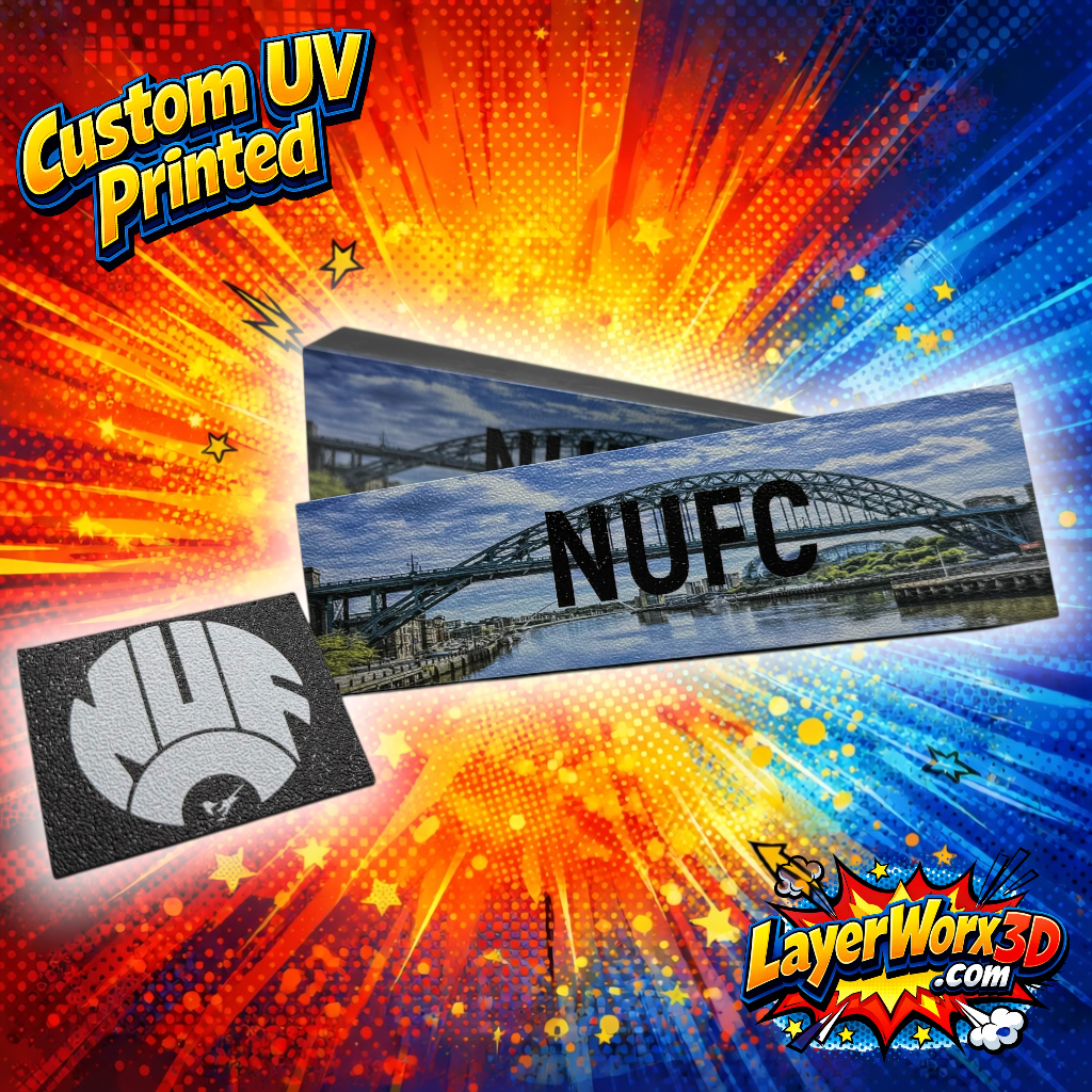 Custom UV printed Layerworx3d Omni protective covers for darts, featuring vibrant, durable designs to protect and personalize your darts.
