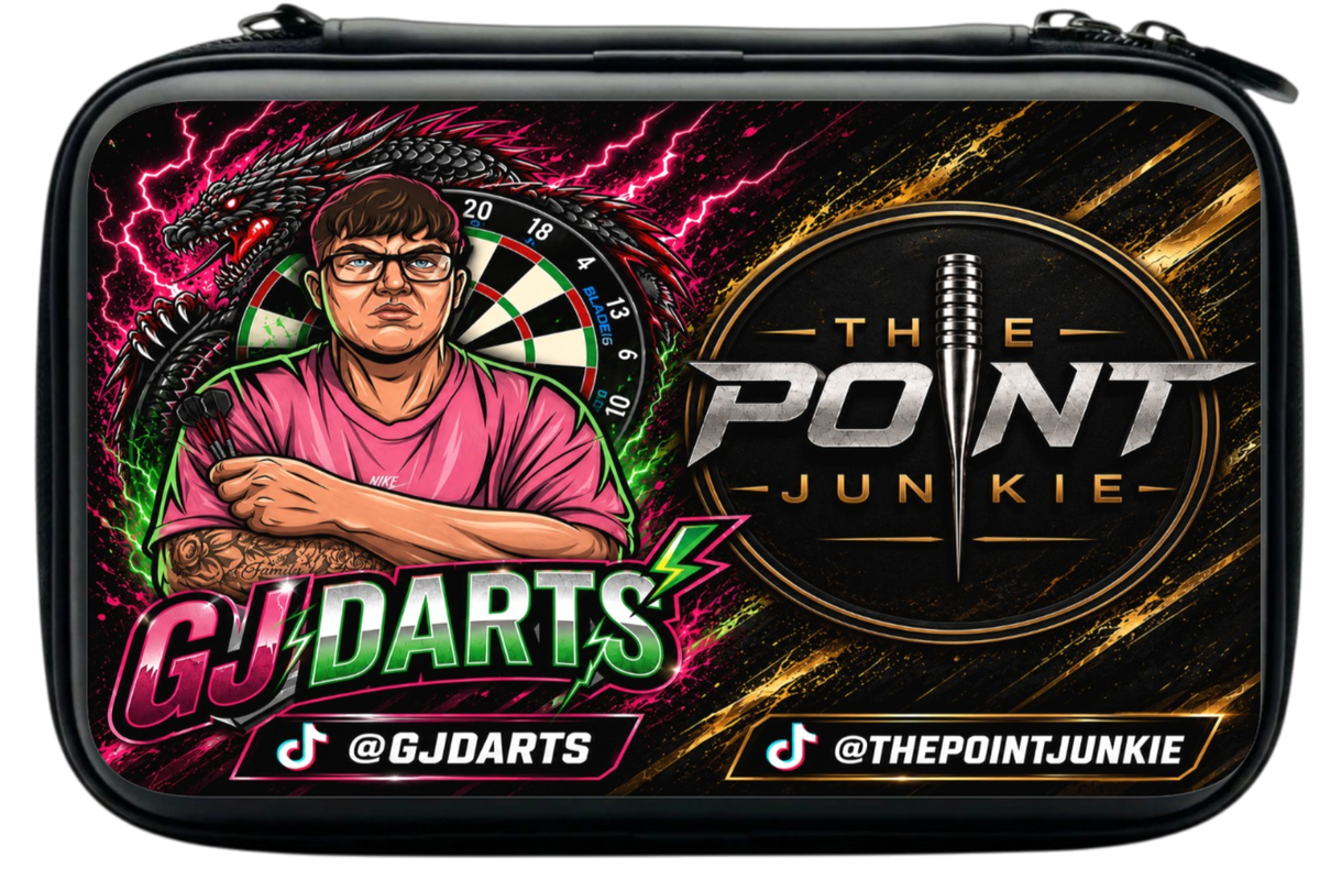 Custom UV Printed darts Case Soft Shell EVA - Layerworx3d