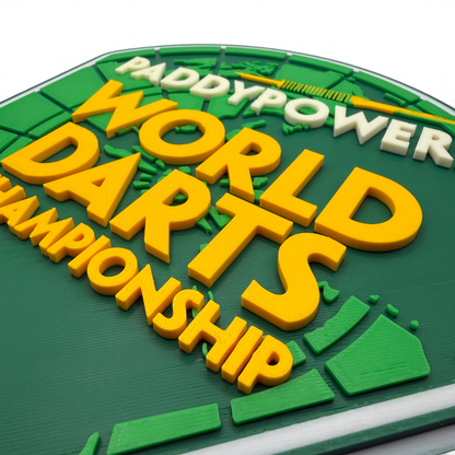 Paddy power world darts championship sign - Layerworx3d