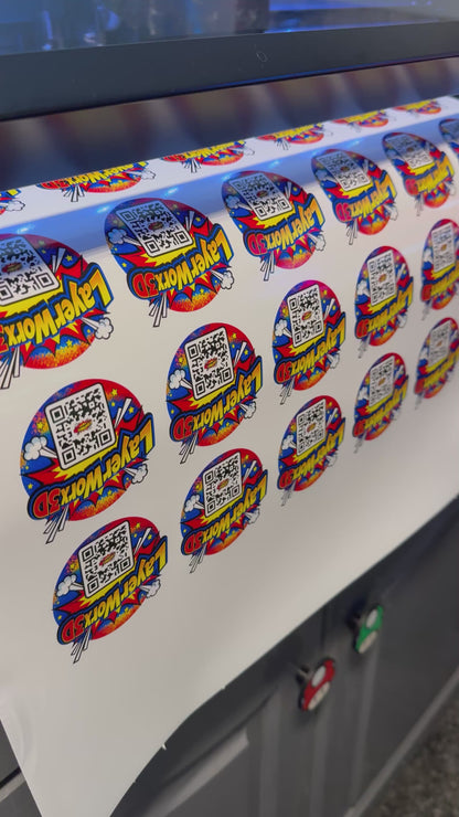 CUSTOM DIE CUT STICKERS