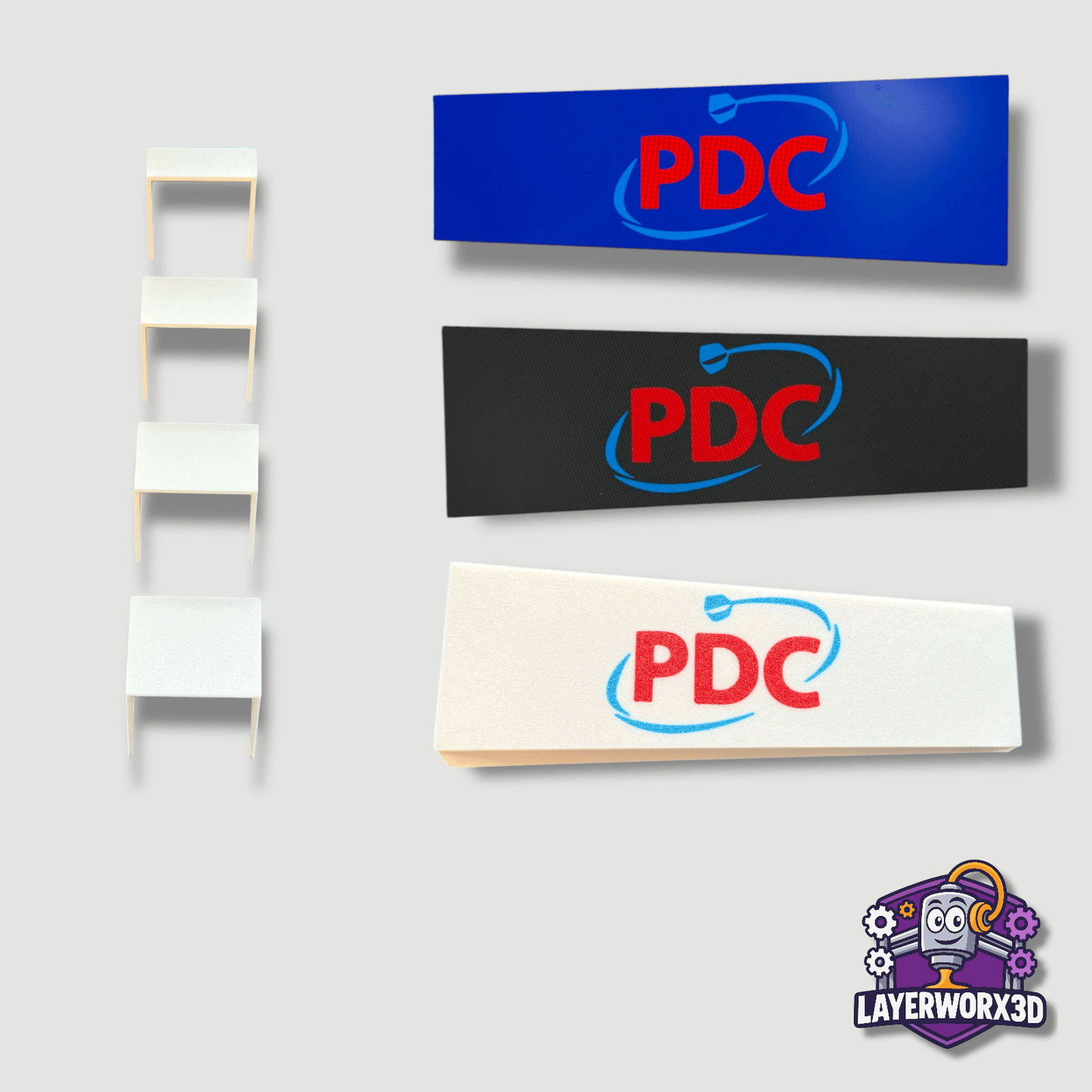 PDC LOGO Target Omni Protective Covers - Layerworx3d
